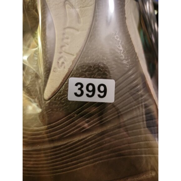 Clarks Cloudsteppers Women's Size 9 M Navy Blue T Strap Thong Sandals Flip Flops - Picture 11 of 11